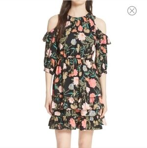 Kate Spade Blossom Cold Shoulder Dress